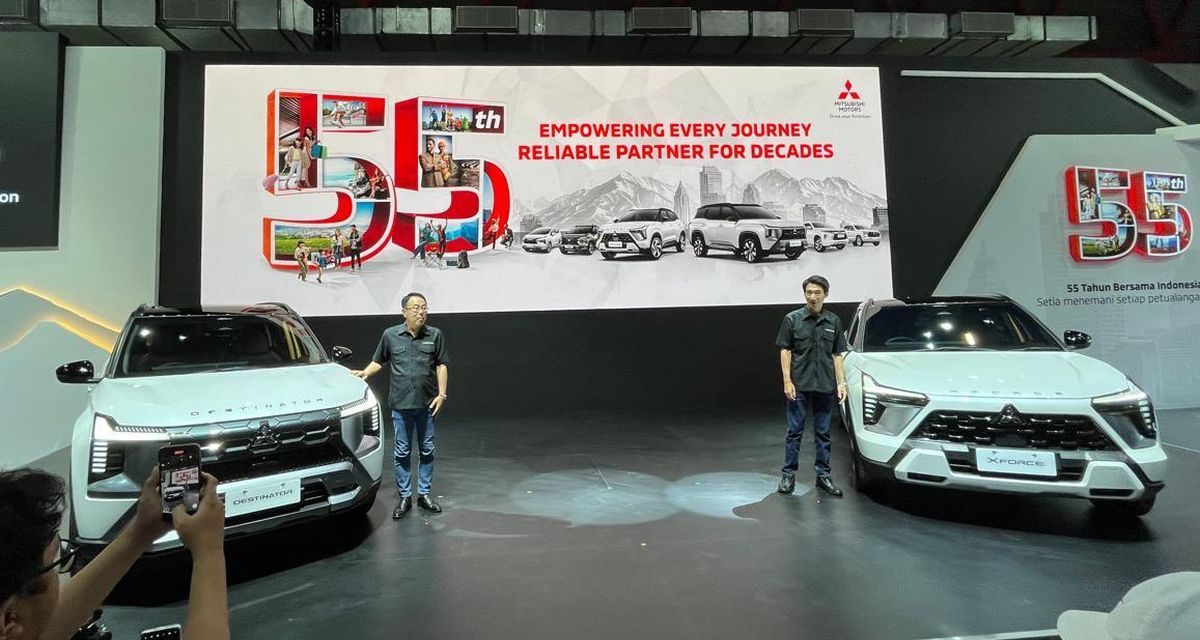 Perayaan 55 Tahun Mitsubishi: Xforce & Destinator Edisi Khusus