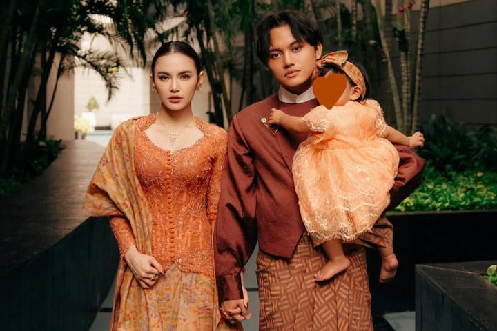 Lebaran 2026, Rizky Febian Dan Mahalini Tampil Beda
