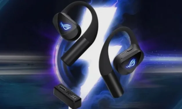 Earbuds Gaming ASUS ROG OWS: SpeedNova, Desain Open-Ear