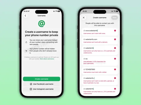 Chat Tanpa Nomor! Fitur Terbaru WhatsApp Sudah Hadir