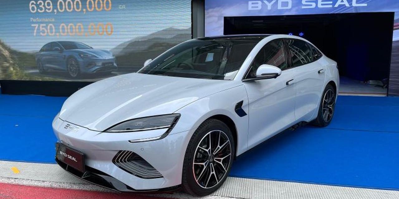 BYD Seal: Desain Sporty, Performa Listrik Super Cepat