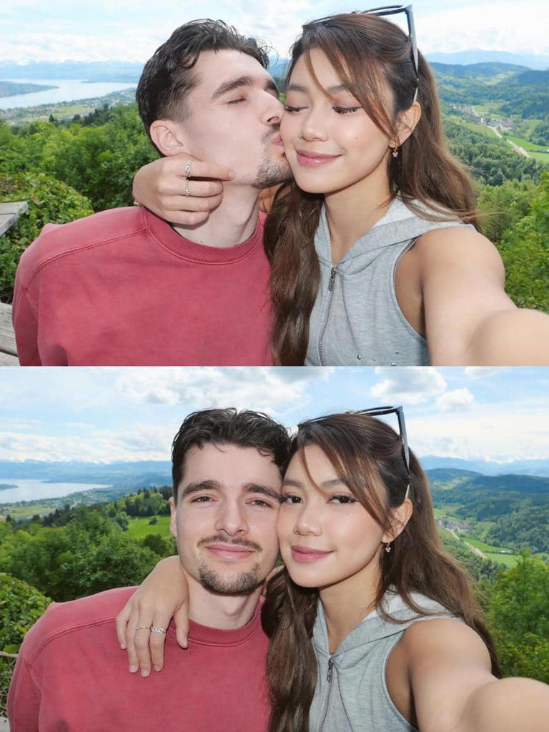 Jalan-Jalan Romantis! Regina Phoenix Liburan Di Zürich