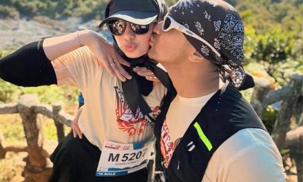 Sehat Bareng! Potret Hengky Kurniawan & Sonya Ikut Trail Run