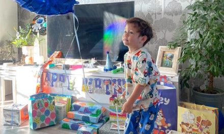 Makin Gemas! Stefan William Rayakan Ultah Ke-3 Noah