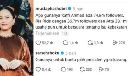Karhutla Meluas Di Berbagai Daerah, Netizen Soroti Peran Selebriti