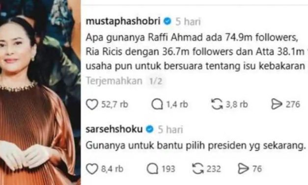 Karhutla Meluas Di Berbagai Daerah, Netizen Soroti Peran Selebriti