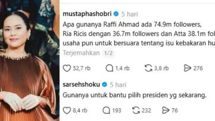 Karhutla Meluas Di Berbagai Daerah, Netizen Soroti Peran Selebriti